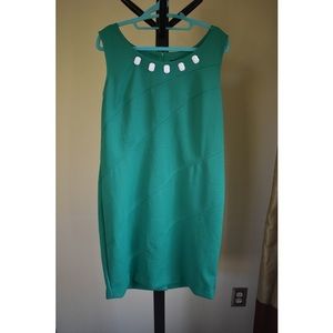 Emerald Green knee high dress